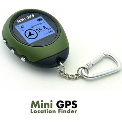 Outdoor Mini Handheld Portable GPS Navigation Location Finder Dot Matrix Display for Biking Hiking Travelling Geoaching Wild