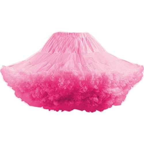 Tutu Puff Skirt Adult Net Yarn Super Puffy Version Hot Soft Sister Cosplay Lolita Wedding Skirt net yarn princess sweet skirt