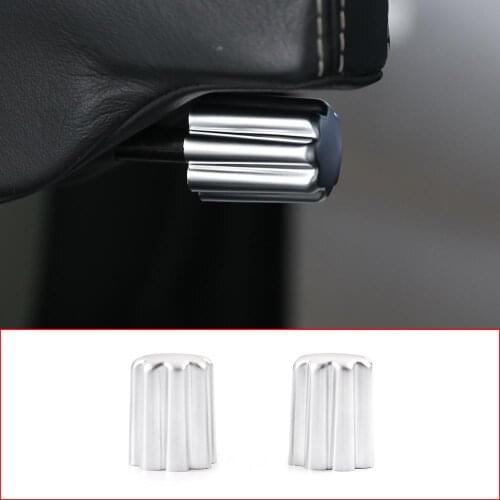 For Land Rover Discovery 3 4 Range Rover Sport Freelander2 Car Seat Armrest Adjustment Knob Decorative Cover Car Accessory
