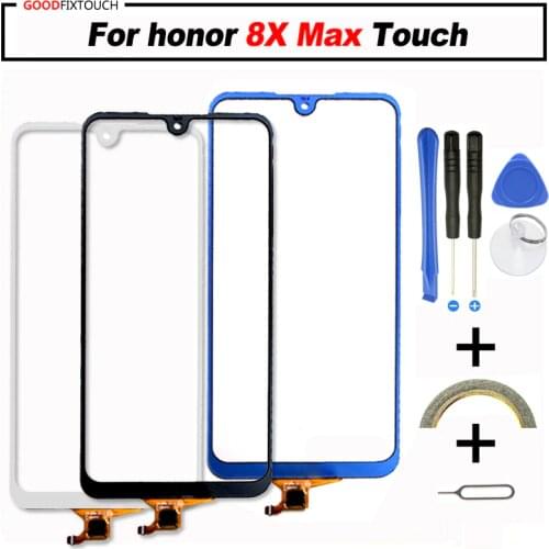 AAA Quality For Honor 8X max Touch Screen Panel Digitizer Assembly For 8Xmax ARE-AL00 8X Glass