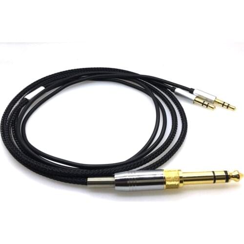Replacement Cable for Hifiman for Hifiman HE-560V3 HE560V3 Headphone 3.5mm male 6.35mm to 2x 3.5mm Male Audio HIFI cord