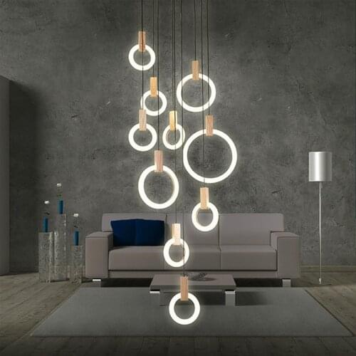 Modern round pendant light Living Room Art Deco suspension lamp Restaurant Lighting For Hotel Lobby Office ceiling hanging light
