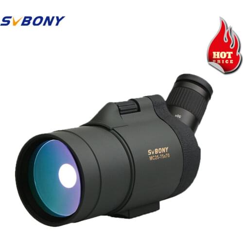 SVBONY SV41 Telescope 25-75x70 MAK Spotting Scope Zoom Monocular powerful binoculars FMC Lens BAK4 Prism Nitrogen filled