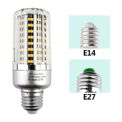 SMD 5736 Led Light Bulb 5W 10W 15W 20W 25W E27 E14 E12 Led Lamp 85-265V LED Diode Lamps No Flicker Bombillas Led Candle Lights