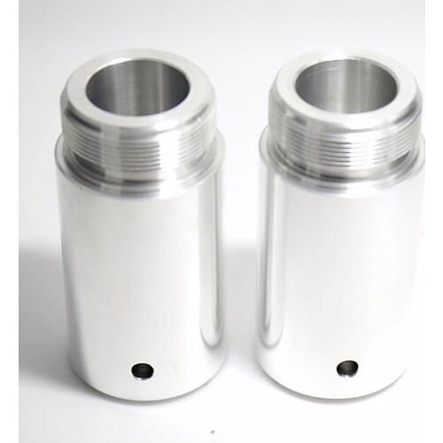 49mm Fork Tube 2 1/2" Extensions For Harley Dyna Street Glide Dresser Breakout V-Rod Model