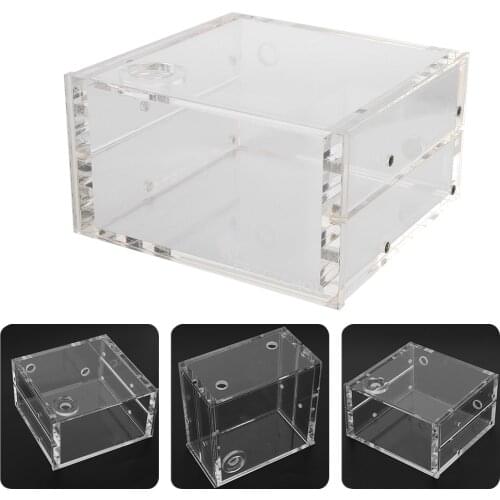 1.25L Water Cooling Tank Cooling Reservoir All Transparent Acrylic Computer Modification Cooling System Accessories (GQSX-Y3)