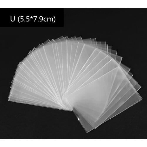 100pcs 10 sizes Card Sleeves Magic Board Game Tarots Three Kingdoms Poker Cards Protector Drop Shipping