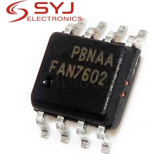 5pcs/lot FAN7602 SOP8 FAN7602B FAN7602MX FAN7602C FAN7602CMX SOP-8 FAN7602BMX In Stock
