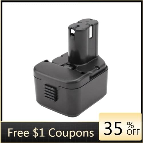 Ockered 12V 3000mAh Power Tool Rechargeable Battery for Hitachi Eb1220bl DS12DVF3 DN12DY EB1222HL EB1226HL EB1230HL BCC1212