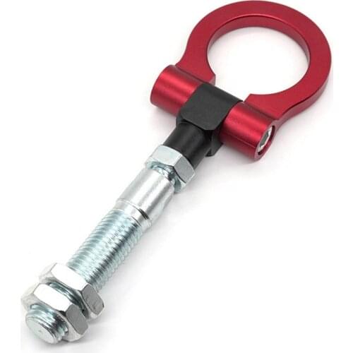 Car Styling Trailer Hooks Sticker Decoration Car Auto Rear Front Trailer Simulation Racing Ring Vehicle Towing Hook