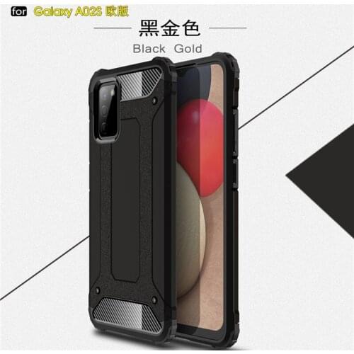 For Samsung Galaxy A02S Case For Samsung A02S Coque Phone Bumper PC Shockproof Hard Armor Cover For Samsung A12 A02 A02S Fundas
