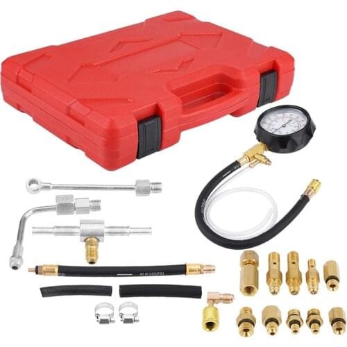 Petrol Fuel Pump TU-114 Petrol Diesel Fuel Pressure Gauge Tester Fuel Injection Pump Diagnostic Tool