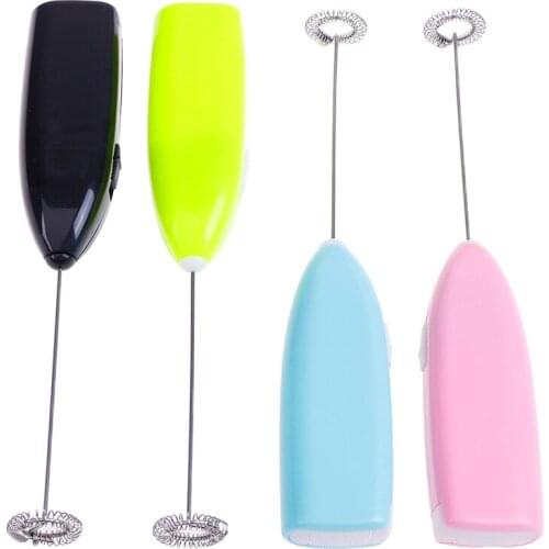 Hot Sale 1pc Chocolate Milk Jugs Frother Kitchen Whisk Mixer Hand Milk Foamer for Coffee Cappuccino Creamer Frothy Blend Whisker