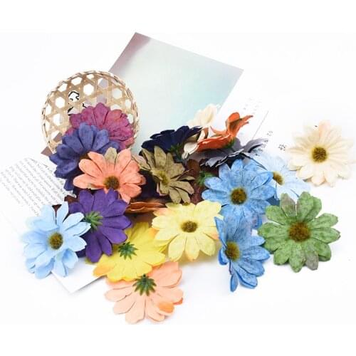 10/30 Pieces Silk daisy home decoration accessories wedding decorative flowers wall fake Gerbera diy gift box artificial flowers