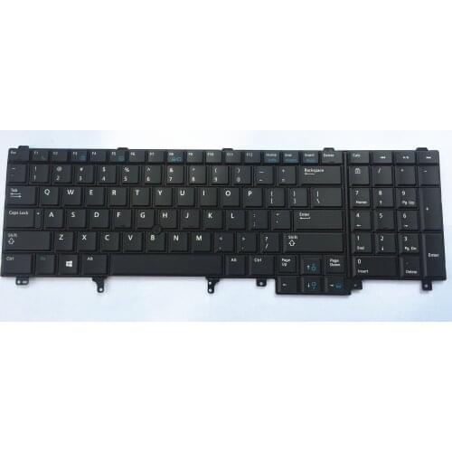 New for Dell E6520 E6530 E6540 E5520 E5520M E5530 US keyboard Backlit 0564JN
