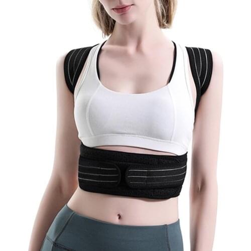 Adjustable Breathable Humpback Posture Corrector Shoulder Back Support Brace Body Correction Back Brace