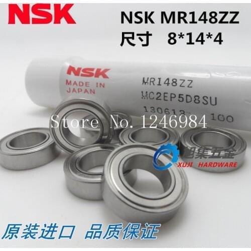 [SA]Japan NSK high speed precision bearings MR106ZZ MR115ZZ MR117ZZ MR126ZZ MR128ZZ MR148ZZ machine bearing-50PCS