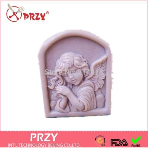 DIY Sleeping Baby Angel Modelling Soap Mold Fondant Cake Decoration Mold Handmade Soap Mold Wholesale Silicone Soap Mold Moulds