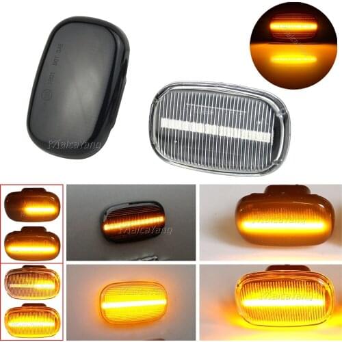 Led Dynamic Side Marker Turn Signal Lights For Toyota Corolla RAV4 Prius Yaris Camry Vios Hilux Allex Avensis Celica Supra Mk4