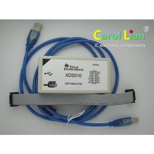 Dsp simulation downloader jtag enhanced version supports multiple DSP debugging XDS510 supports TI