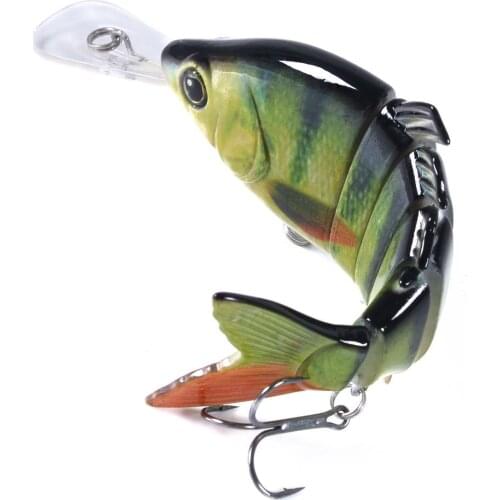 East Rain multi section bait 15cm 31.5g Lure Muskie Fishing Lures Swimbait Crankbait Hard Bait Fishing Accessory Free shipping