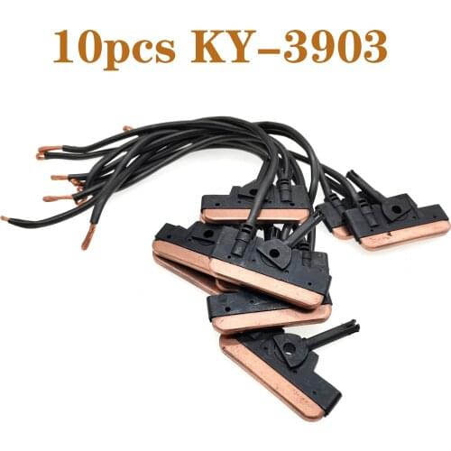 10 pieces of KY-3906 KY-3903 double-arm collector frame carbon brush KYEC-60A carbon brush, seamless collector carbon brush
