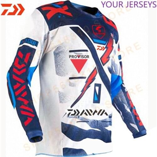 DAIWA 2022 Fishing Clothing Summer Short Sleeve Deep Sea Sunscreen Breathable Clothes Anti-UV Ultrathin Fishing Shirt Clothes