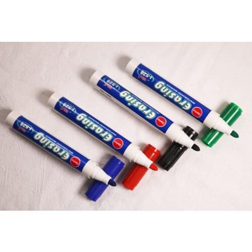 4Pcs/set Erasable Colorful Whiteboard Pen Marker For Office School And Business Office