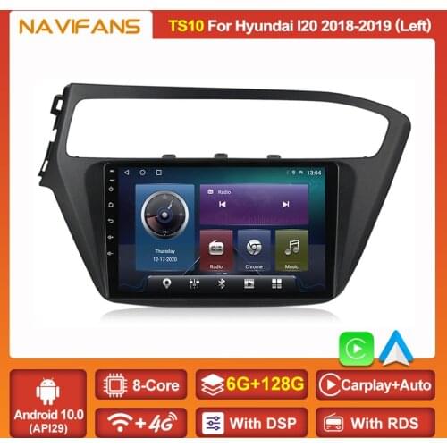 9inch Android 11 Car Radio Player For HYUNDAI I20 2018 2019 GPS Navigation 6G+128G Octa-core 4G LTE WIFI Carplay Auto IPS DSP BT