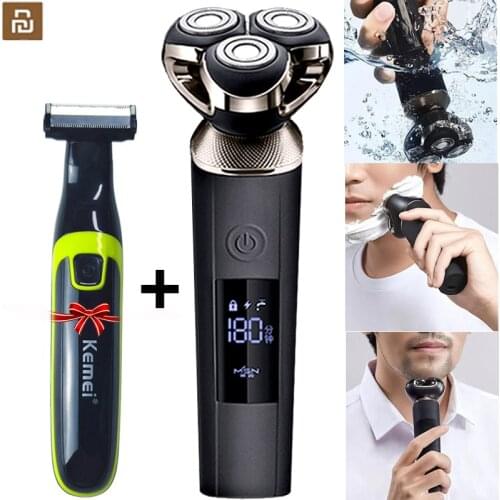 Xiaomi Electric Shaver for men Electric Razor Wet and dry beard trimmer Waterproof display Multifunctional shave hair cut
