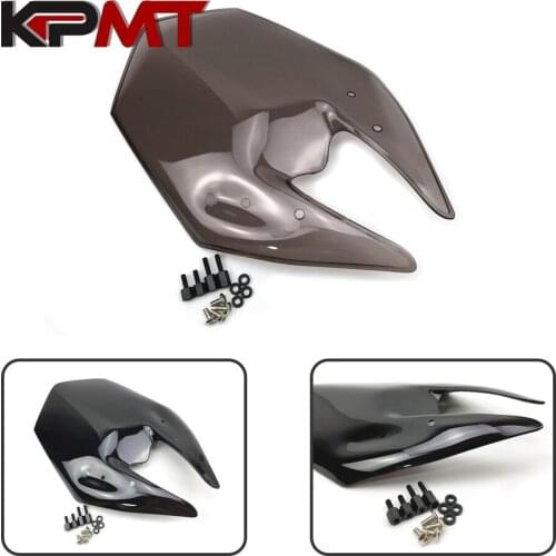 Hot Sale Black Windshield WindScreen Double Bubble For Kawasaki Ninja Z800 Z 800 2012 2013 2014 2015 2016 2017 2018