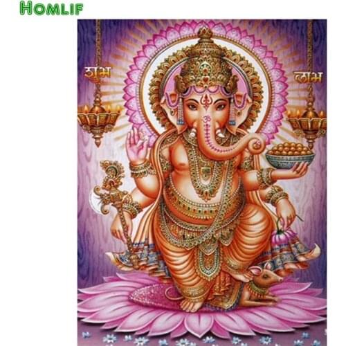 Full Square 5d Diamond Embroidery Buddha india religion Rhinestones Diy Diamond Painting Cross Stitch 5D Diamond Mosaic stickers