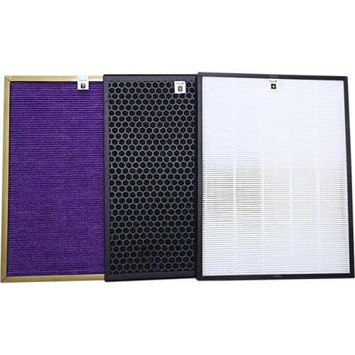 3Pcs/Lot Ac4141 Ac4143 Ac4144 Filter Kit For AC4072 AC4074 AC4083 AC4084 AC4085 AC4086 AC4014 ACP073 Air Purifier Parts