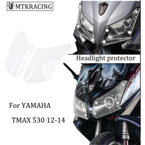 MTKRACING FOR YAMAHA TMAX 530 TMAX530 Headlight protector cover screen lens 2012 2013 2014