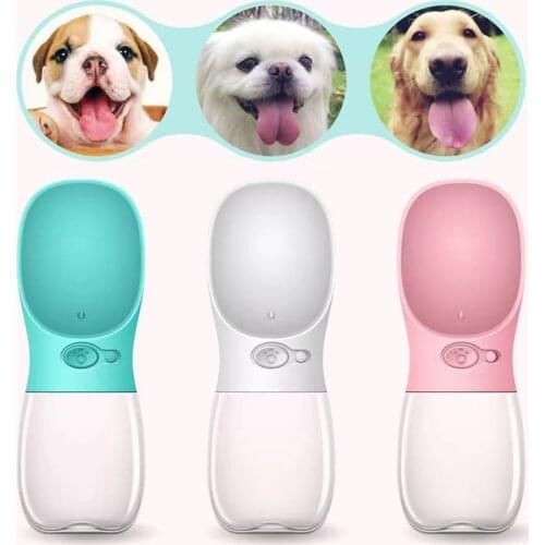 Portable Pet Dog Water Bottle for Small Medium Large Dog Leakage-proof Dogs Water Bowl Outdoor Pet Water Dispenser Feeder