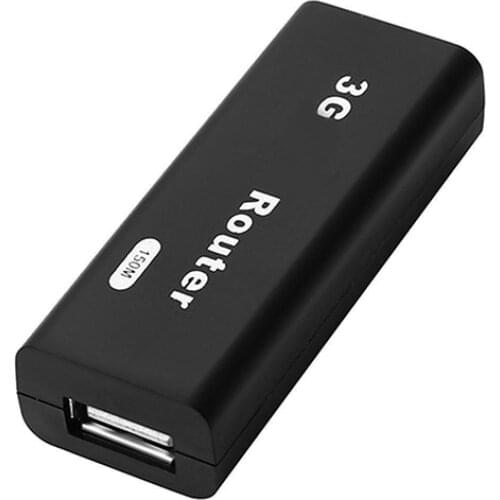 Portable Lightweight Mini WiFi Wireless 4G/3G 150Mbps Router for Android iOS WCDMA CDMA2000