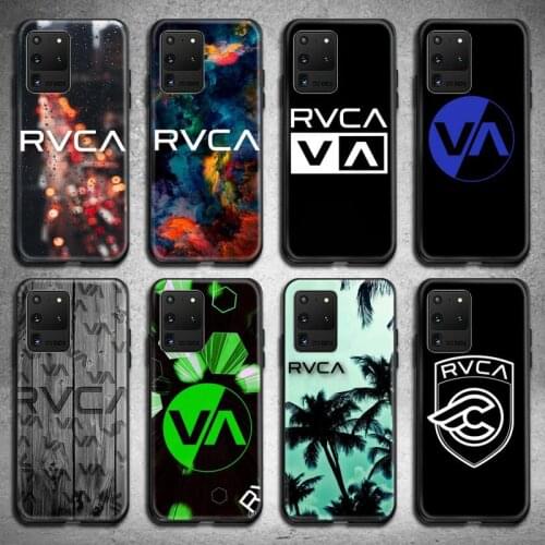 RVCA Extreme Sports Phone Case For Samsung Galaxy S21 Plus Ultra S20 FE M11 S8 S9 plus S10 5G lite 2020