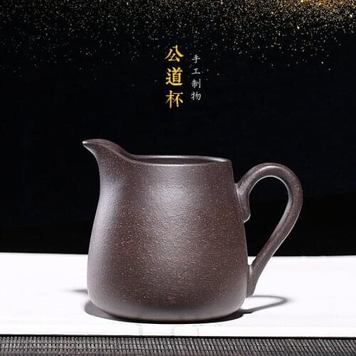 Fair justice black gold sand cup cup a cup of tea by hand segmentation tea gift collection to customize a undertakes