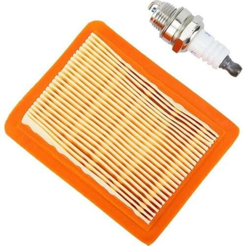 Brushcutter Air Filter Spark Plug For Stihl BT120 BT121 FR350 FR450 FR480 FS120 FS200 FS250 FS300 FS310 FS350 FS400 FS450 FS480