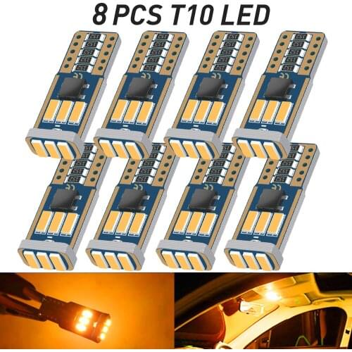 T10 W5W Canbus Clearance Parking Light LED 194 168 2825 Car Interior Lamps For VW Polo Golf 4 5 Passat B5 B6 CC GTI Touareg