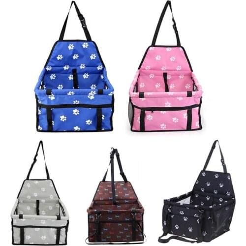 Breathable Mesh Pet Cat Dog Car Safety Seat Puppy Dog Basket Safe Carrier Travel Bag Waterproof Pet Supplies Dropshipping