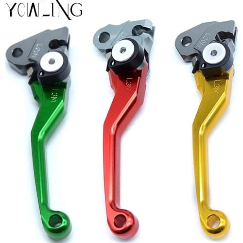 1Pair For Kawasaki KX125 KX250 SUZUKI RM250 RMZ250 HONDA CRF250R CRF150R CR250R CRF230F 2003-2018 Motocross Brake Clutch Lever