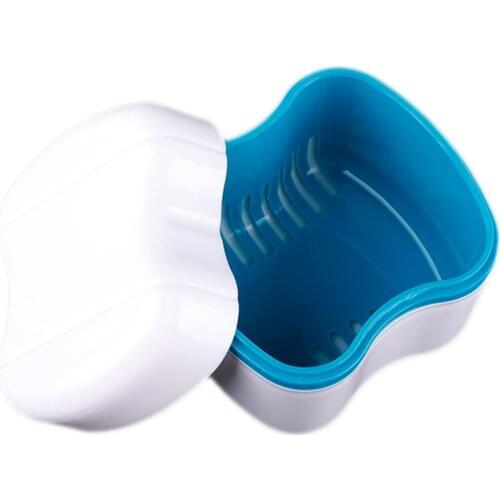 1PCS Denture Clean Box Case or Dental False Teeth Storage Box Container #48046/257243