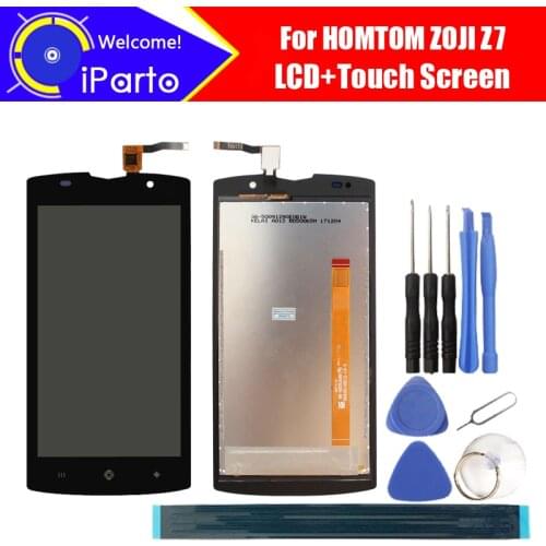 5.0 inch HOMTOM ZOJI Z7 LCD Display+Touch Screen Digitizer Assembly 100% Original New LCD+Touch Digitizer for ZOJI Z7+Tools