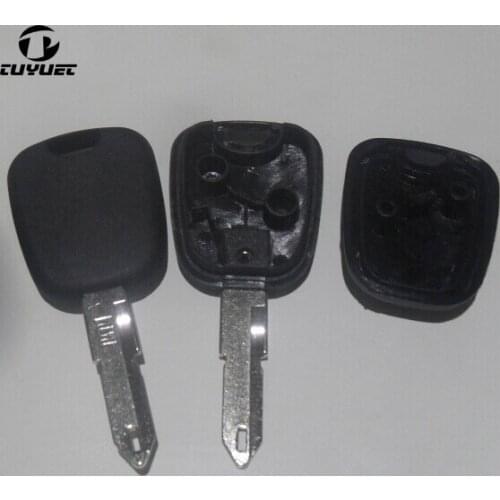 Car Key Case For Citroen Transponder Key shell Blanks With VA3 Blade 10PCS/lot