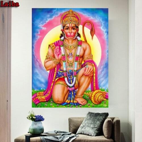 DIY Diamond Embroidery Religious monkey god Art Cross Stitch kits Abstract Oil Painting Resin Hobby rhinestone Home Decor puzzle