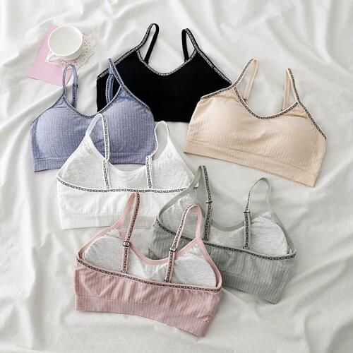 Edition wrapped chest English letters wipe a bosom film spot edge condole belt vest bra underwear woman without PRINTING LETTER