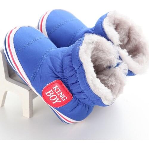 0-1 years old winter mens boots baby boots soft bottom shoes canvas shoes baby toddler shoes