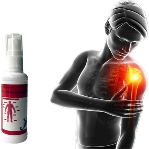 50ml Herbal Medicine Analgesic Spray Fast Effect Relieve Pain Essential Oils Scorpion Venom Rheumatism Arthritis Ointment