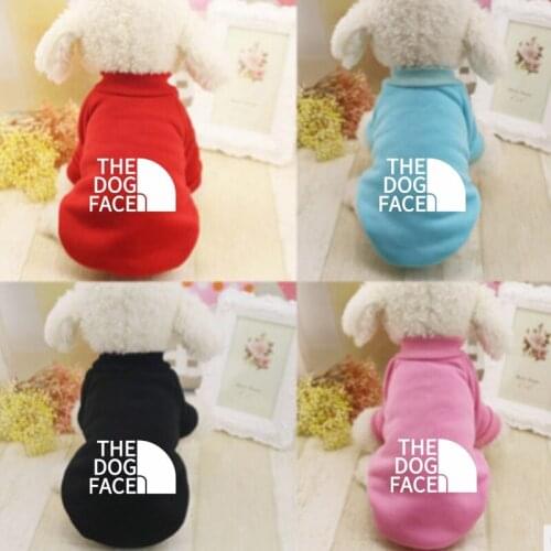 Clothes for small dogs Pet dog clothes Sweatshirts winter Keep warm Pet Coat clothing Casual dog costume clothes for cat dog